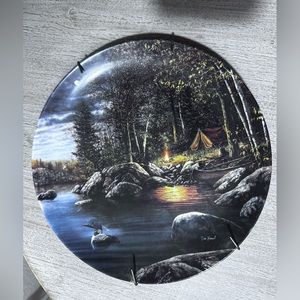 Tranquil Reflection by Jim Hansel - limited Edition Collector Plate